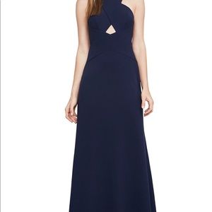 Bcbg Maxazria Salome Cutout Halter Gown
